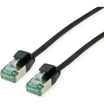 ROLINE RM Cabo de rede U/FTP Cat.6A/Class EA SLIM preto 2m - FTP 21.45.3355