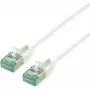 ROLINE RM Cabo de rede U/FTP Cat.6A/Class EA Slim, branco, 0,15 m 21.45.3360