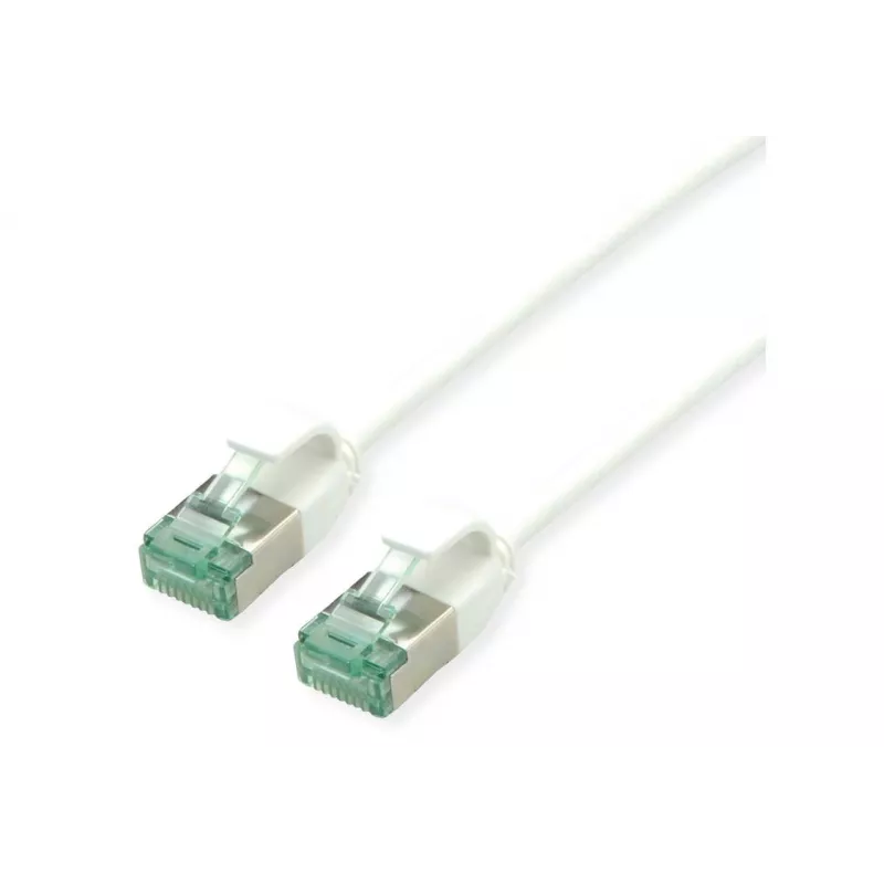 ROLINE RM cabo de patch U/FTP Cat.6A/Class EA SLIM branco 3m - FTP 21.45.3366