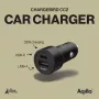 Aqiila CHARGEBIRD CC2 carregador de automóvel preto, 32 Watt (AQCCCC2CBI403)