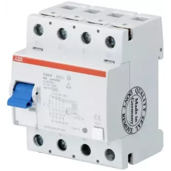 ABB F204B+ 63A 30mA Interruptor diferencial 4 polos (RCCB) tipo B+ 2CSF204701R1630