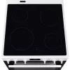 Electrolux LKR64023AW Fogão elétrico independente com placa vitrocerâmica, 4 zonas, forno 58L, branco