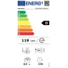 Electrolux EW6D28BE Máquina de secar roupa com bomba de calor 8kg, classe energética A+++, branco