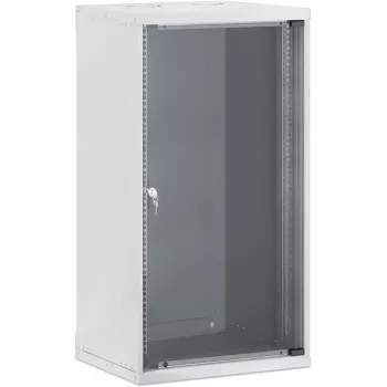 Intellinet Armário de rede de parede 19 polegadas, Basic Line, 20U, 400 mm de profundidade, cinzento 716741