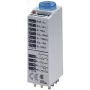 Finder 85.03.0.125.0000 Relé temporizador multifunções, 1 CO 16A, 12-24V AC/DC, 0,05s-100h, calha DIN