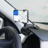 SBS suporte de telemóvel para automóvel articulado para painel com clipe para smartphones até 7 polegadas, rotação 360°, preto (TESUPPWHEELK)