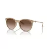 Armani Exchange óculos de sol mulher retangulares AX4140S 834213 Havana castanho gradiente 55/17/140 mm