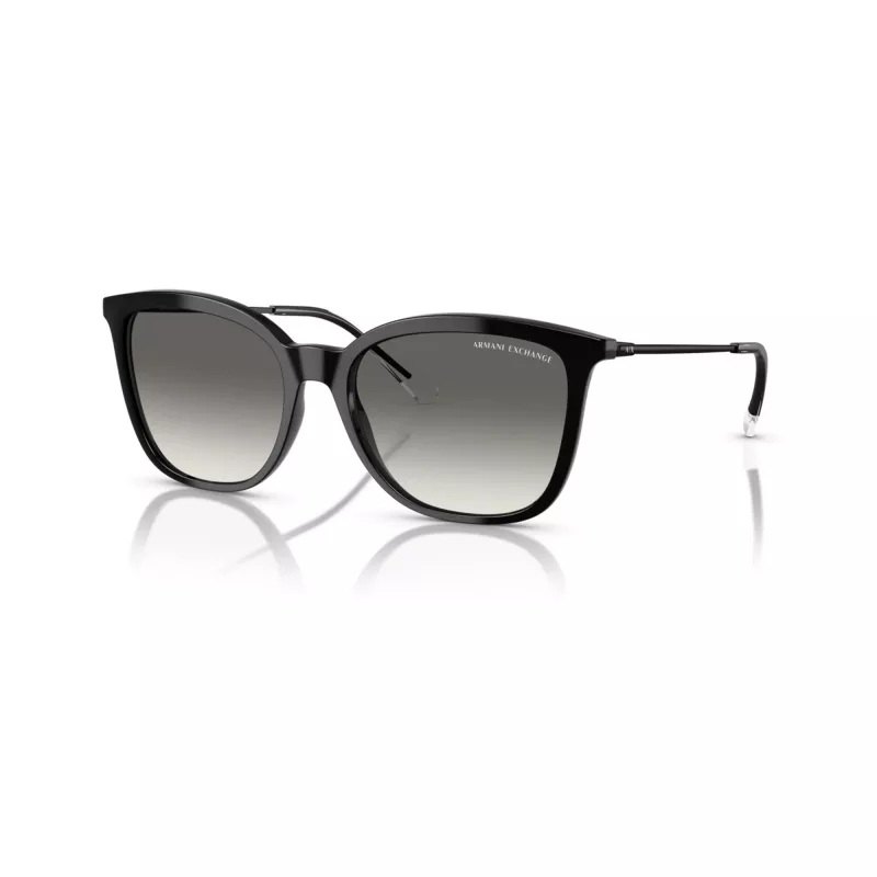 Armani Exchange óculos de sol mulher retangulares AX4151S 815811 preto/cinzento gradiente 55mm
