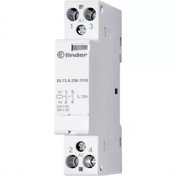 Contator modular Finder 22.72.0.230.1310 2 NA 25 A 230 V AC