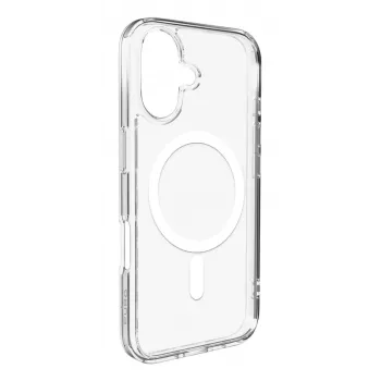 Capa protetora PURO para Apple iPhone 17 transparente branco compatível com MagSafe