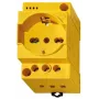 Tomada Finder para quadro elétrico 7U.00.8.230.0002 amarelo