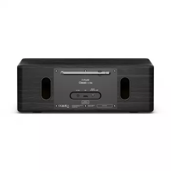 Rádio internet Pure Classic C-D6i com DAB+ e FM, preto/preto freixo 254587
