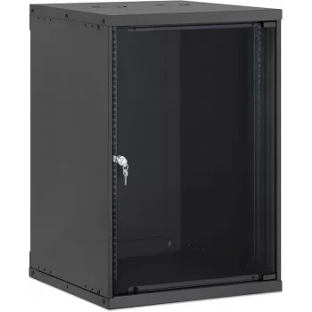 Intellinet Armário de rede de parede 19 inch Basic Line 15U 560 mm de profundidade preto RAL 9005 (716772)