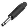 Neutrik NP2XX-NI-0 Ficha jack 6,35 mm 2 polos, contactos niquelados, ligação por soldadura