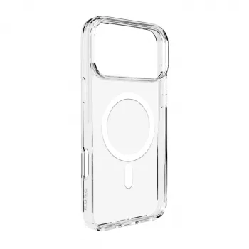 Capa PURO para Apple iPhone 17 Pro transparente branco compatível com MagSafe