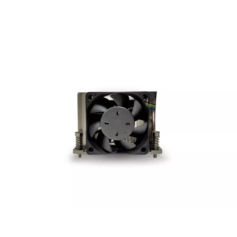 Dissipador de CPU Dynatron W21 2U para socket 5964, comutável ativo/passivo, preto