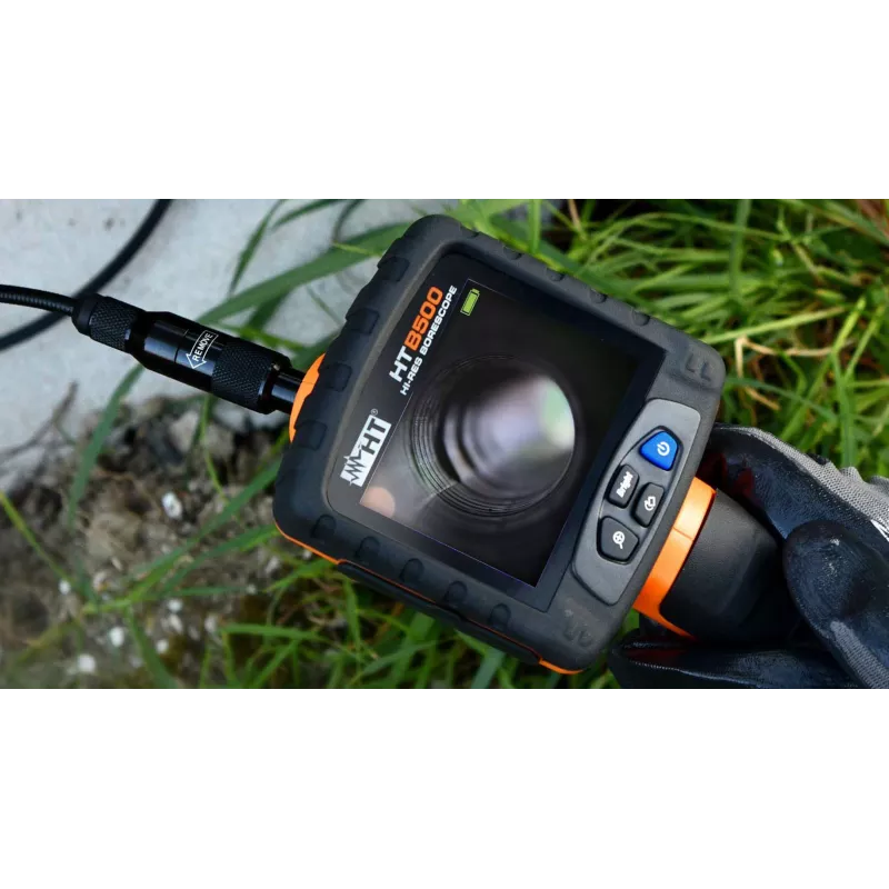 Câmara de inspeção HT Instruments 1010950 com sonda de 6 mm e 100 cm de comprimento