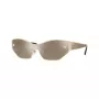 Óculos de sol de mulher Versace VE2205-12525A dourado/cinzento 67mm