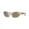 Óculos de sol de mulher Versace VE2205-12525A dourado/cinzento 67mm
