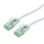 Cabo de rede UTP ROLINE RM Cat.6A/Class EA Slim cinzento 2m 21.45.3405