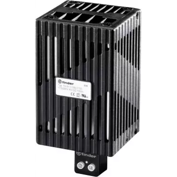Aquecedor de armário elétrico Finder 100 W PTC para calha DIN 230 V AC 7H.51.0.230.0100