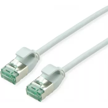 Cabo de rede U/FTP ROLINE RM Cat.6A Class EA Slim cinzento 2m 21.45.3305