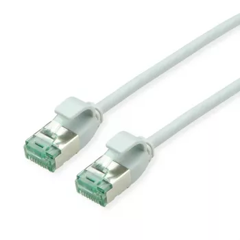Cabo de rede U/FTP ROLINE RM Cat.6A Class EA Slim cinzento 2m 21.45.3305