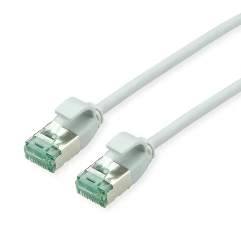 Cabo de rede U/FTP ROLINE RM Cat.6A Class EA Slim cinzento 2m 21.45.3305