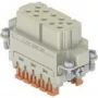 Módulo fêmea ILME CSAHF10 10P+PE prateado SQUICH 16A 250V tamanho 49.16