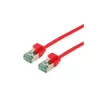Cabo de rede U/FTP ROLINE RM Cat.6A Class EA Slim vermelho 2m 21.45.3315