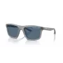 Óculos de sol retangulares de homem Armani Exchange AX4149SU 83638 preto mate/cinzento-escuro