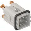 Módulo macho ILME CKSHM04 SQUICH 4P+PE 10A 400V contactos prateados tamanho 21.21