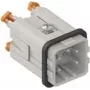 Módulo macho ILME CKSHM04 SQUICH 4P+PE 10A 400V contactos prateados tamanho 21.21