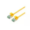 Cabo de rede U/FTP ROLINE RM Cat.6A Class EA SLIM amarelo 2m 21.45.3325