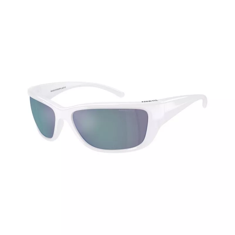 Óculos de sol de homem Arnette AN4353-2977Y7, armação preto mate, lentes cinzento-escuro espelhadas prateadas, 63/17/125 mm