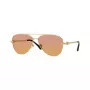 Óculos de sol de homem Versace VE2283-1002EL, armação preta, lentes cinzentas, 61mm