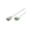 Cabo de rede U/FTP ROLINE RM Cat.6A/Class EA SLIM branco 0,5m - FTP (21.45.3362)