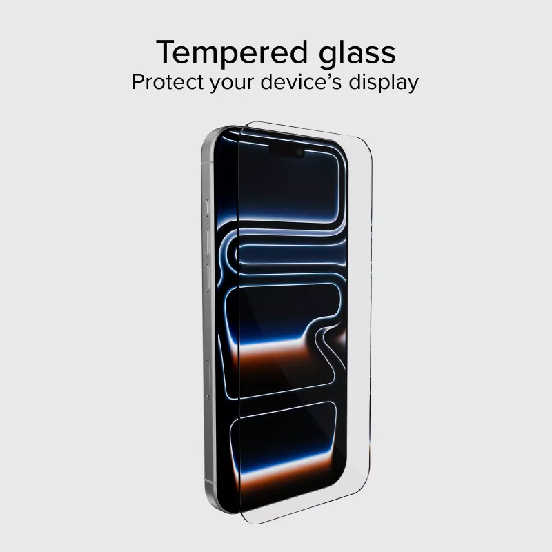 SBS MOBILE Película protetora de vidro temperado para Apple iPhone 17 Pro Max / 16 Max (TESCRGLIP1769)