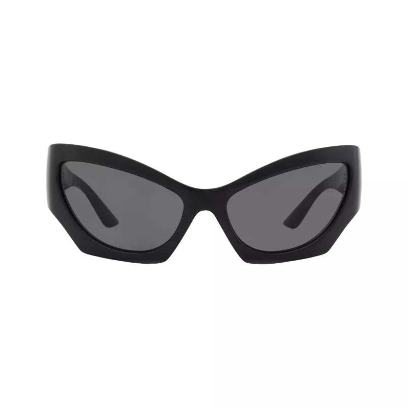 Versace VE4450-GB1-87 Óculos de sol para homem, armação preta, lentes cinzentas, 60/16/125 mm