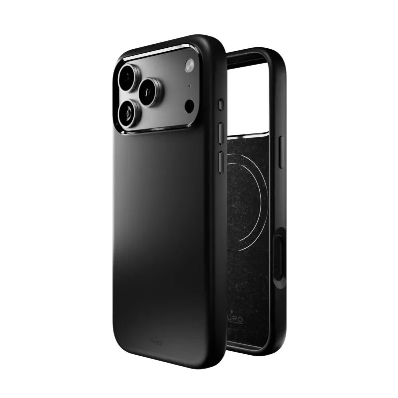 PURO Icon Capa magnética para Apple iPhone 17 Pro Max preto compatível com MagSafe
