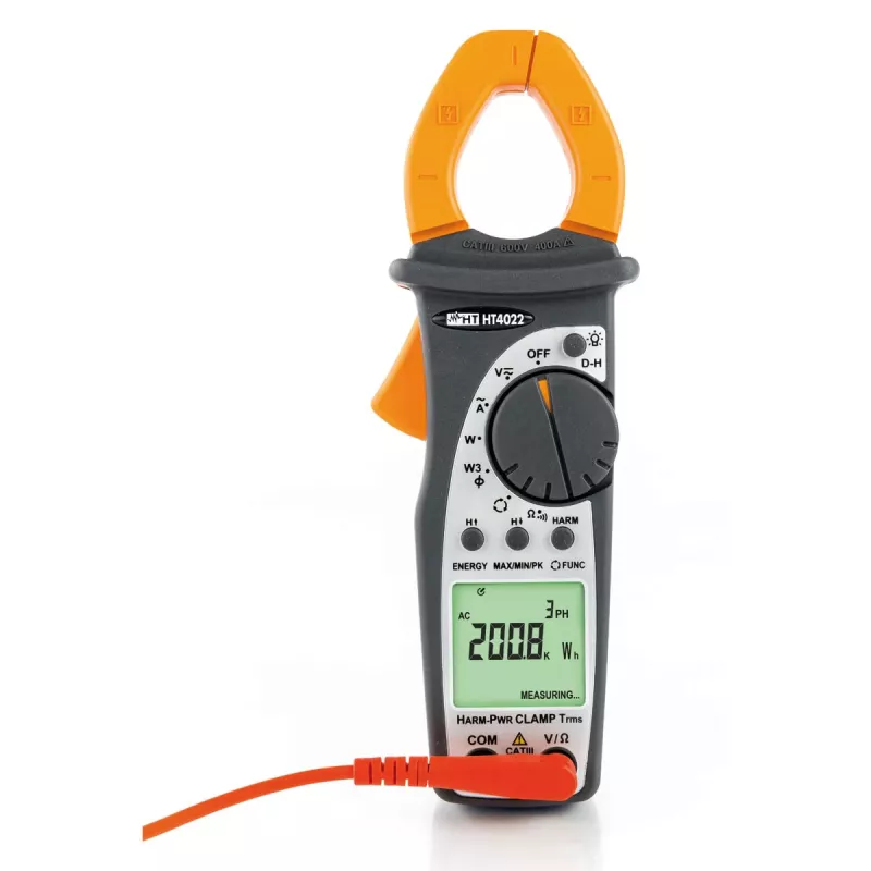Medidor de pinça digital HT Instruments HT4022 CAT III 600V True RMS AC/DC 400A 1003840
