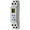 FINDER 127100240000 Temporizador digital programável, 1 comutador 16A, 24V AC/DC, calha DIN