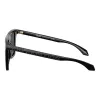 Versace VE4468UGB187 Óculos de sol de mulher estilo cat-eye, armação preta, lentes cinzentas escuras, 53-19-140 mm