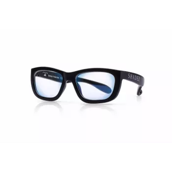 Óculos de filtro de luz azul SHADEZ Blue Light Black para criança, 3-7 anos
