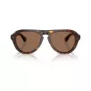 Óculos de sol Burberry BE4437U300273 para homem, quadrados, Havana/Castanho-escuro, 55-18-145