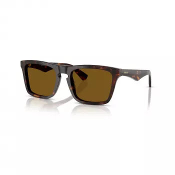 Óculos de sol Burberry BE4434-300283 para homem, armação Havana castanho-escuro, lentes degradê castanhas, 57/20/145 mm