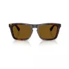 Óculos de sol Burberry BE4434-300283 para homem, armação Havana castanho-escuro, lentes degradê castanhas, 57/20/145 mm