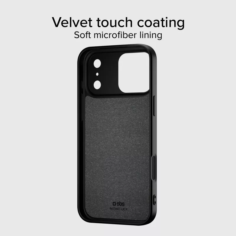 Capa SBS Instinct para Apple iPhone 17 Pro Max preta compatível com MagSafe TEINSTMAGIP1769K