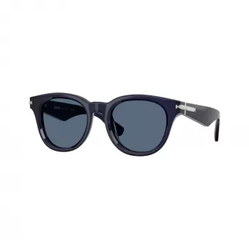 Óculos de sol Burberry BE4439-412080 para homem, quadrados, acetato, Havana/Cinzento-escuro, 51mm