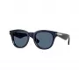 Óculos de sol Burberry BE4439-412080 para homem, quadrados, acetato, Havana/Cinzento-escuro, 51mm